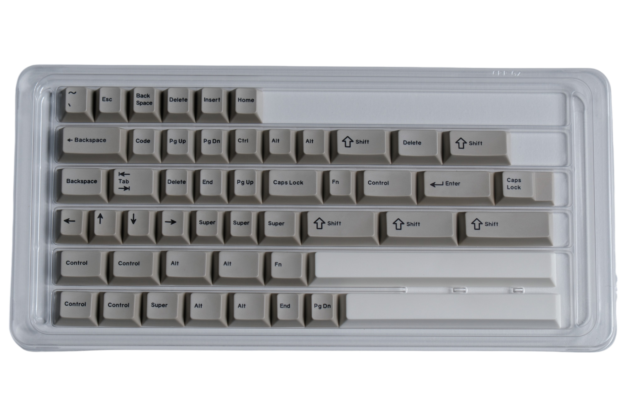 Hammerworks Mods 60s Beige (R6) Keycap Kit · Milktooth
